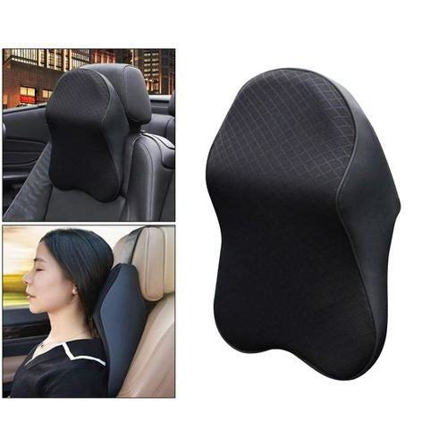 Car Seat Neck Rest Pillow Memory Foam Headrest Cushion for Car & Travel